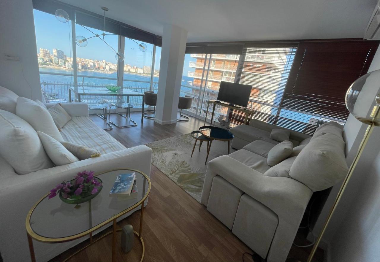 Stunning Sea View, Albufereta, Alicante Dış mekan fotoğraf
